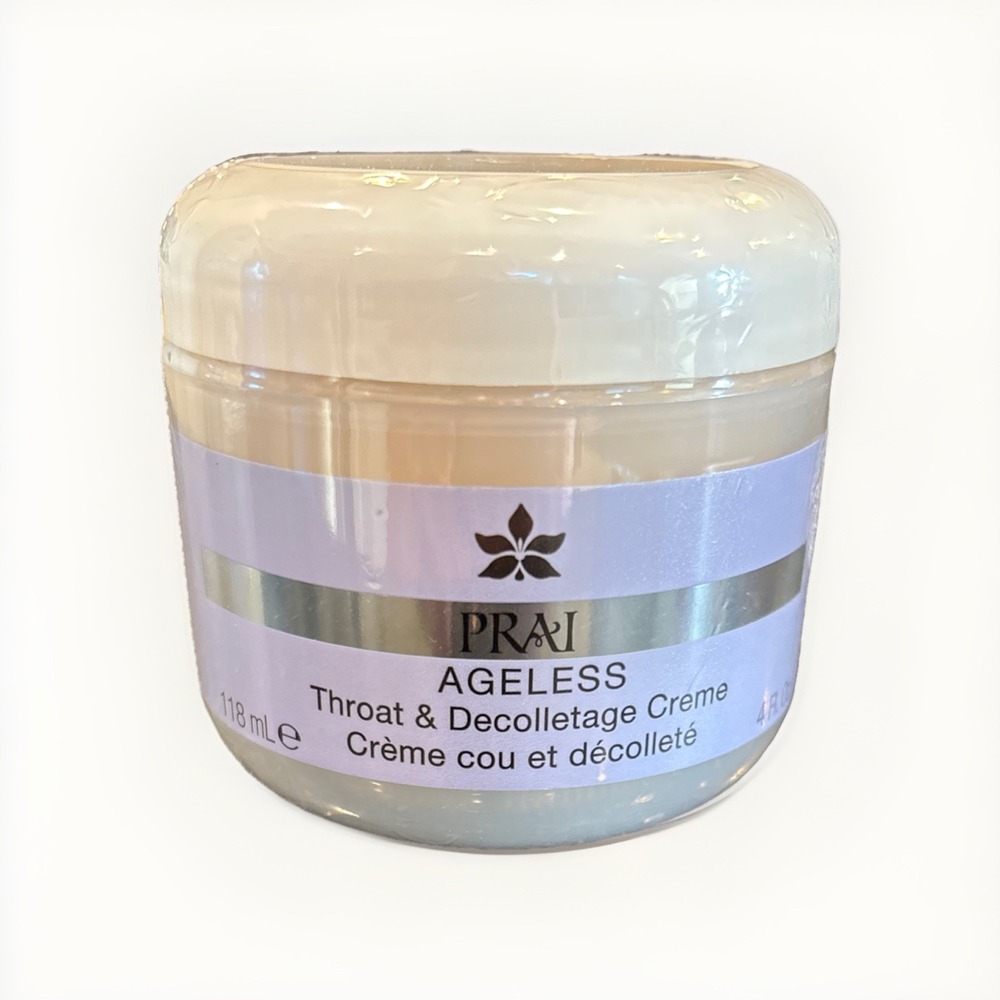NEW Prai Ageless Throat And Decolletage Creme - 4oz. /118ml. Anti Aging Sealed‎